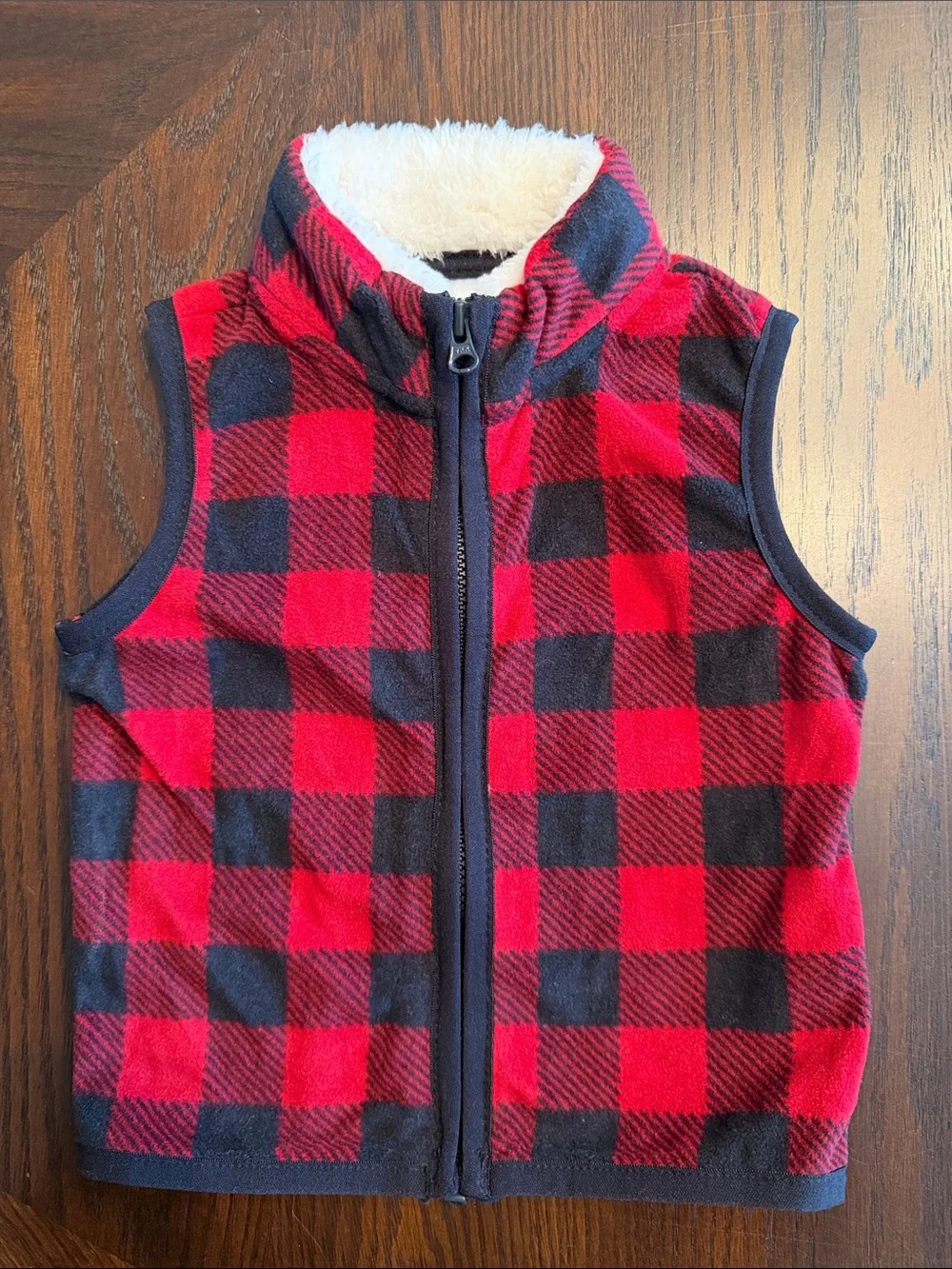 Carter’s Baby Boy Buffalo Plaid 3 Piece Outfit Set 9M